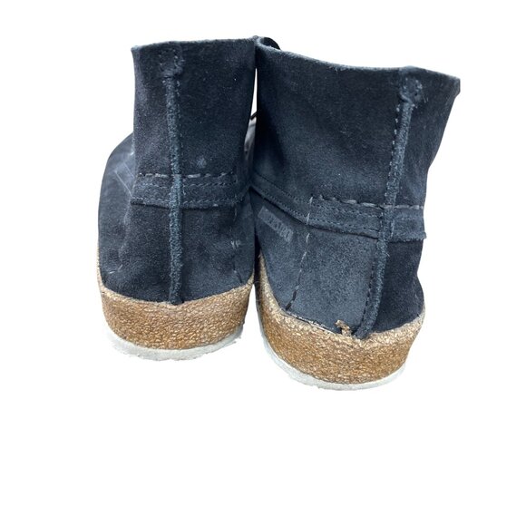 Birkenstock mens black Suede Moccasin Chukka Boots Size 46/12 SKU 9097 - Picture 11 of 12